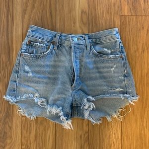 Agolde denim shorts